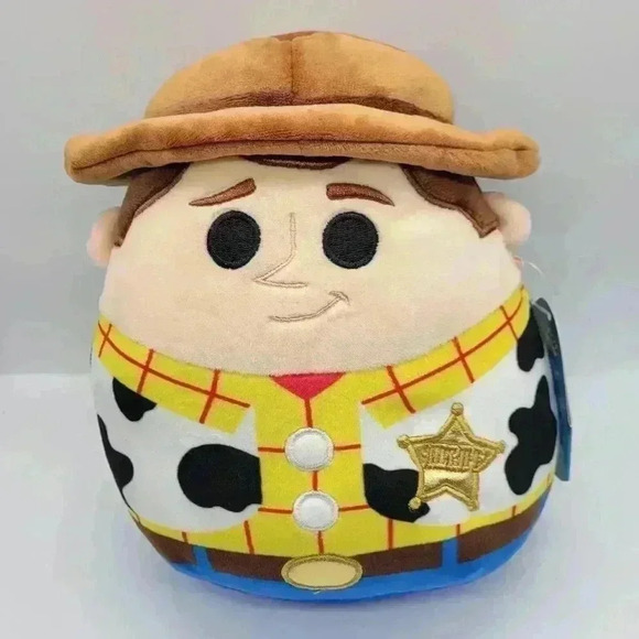 KellytoySquishmallows Disney Pixar Toy Story Sheriff Cowboy Woody Plush - Picture 1 of 9